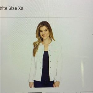 White NYDJ jacket